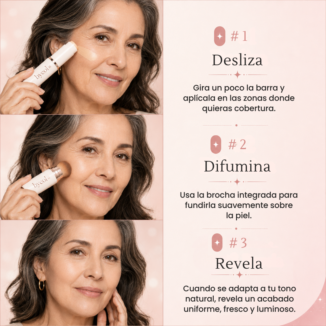 Base adaptativa | Combina con tu tono de piel al instante.